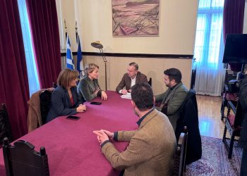 Συνάντηση δημάρχου Ιωαννίνων με την υφυπουργό περιβάλλοντος και ενέργειας