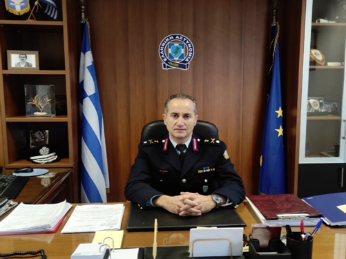 Ανάληψη καθηκόντων του διευθυντή της διεύθυνσης αστυνομίας Ιωαννίνων ταξίαρχου Βασιλείου Λαγού