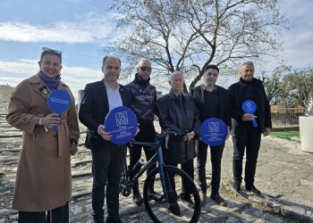 Στην Αρτα ο ποδηλάτης Σωτήρης Μπαρμπαρόσος