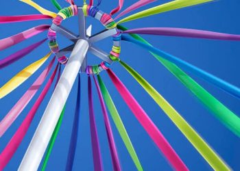 Το γαϊτανάκι της αποκριάς στο πάρκο Λιθαρίτσια