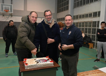 Κοπή πρωτοχρονιάτικης πίτας των ακαδημιών καλαθοσφαίρισης στο Πανεπιστήμιο Ιωαννίνων