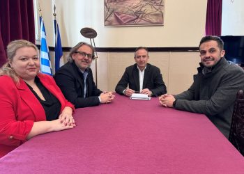 Συνάντηση του δημάρχου Ιωαννίνων με αντιπροσωπεία της διοίκησης του επιμελητηρίου