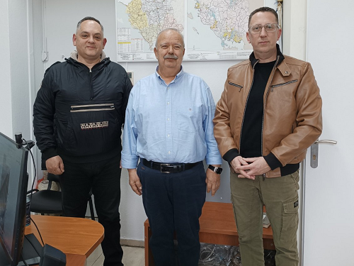 Συνάντηση με τον Περιφερειακό Συντονιστή Πολιτικής Προστασίας κ. Δημήτριο Μαυρογιώργο