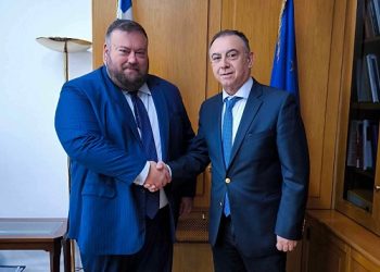 Συνάντηση Βουλευτή Πρεβέζης κ. Σπύρου Κυριάκη με τον Υφυπουργό Αγροτικής Ανάπτυξης και Τροφίμων κ. Χρήστο Κέλλα