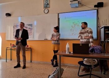 Επίσκεψη του Δημάρχου Ιωαννίνων στο 2ο Λύκειο – Προχωρά η Βιοκλιματική Ανάπλαση των Σχολικών Αυλών