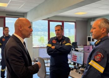 Στην πυροσβεστική Ιωαννίνων ο Γιώργος Αμυράς