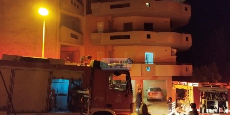 Φωτιά σε διαμέρισμα στην Σβώλου