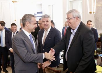 Θέματα Αγροτικής Ανάπτυξης και Υποδομών έθεσε ο Περιφερειάρχης   στη συνάντηση της ΕΝΠΕ με τον Πρωθυπουργό