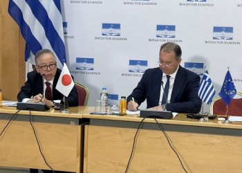 Συνάντηση Γιώργου Στύλιου με τον Πρέσβη της Ιαπωνίας στην Αθήνα – Ενίσχυση των ελληνοϊαπωνικών σχέσεων