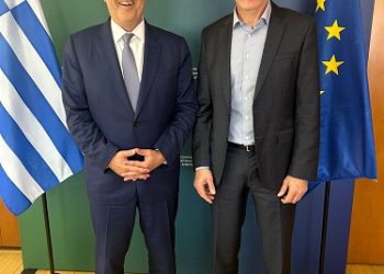 Με τον Υπουργό Περιβάλλοντος και Ενέργειας Σταύρο Παπασταύρου συναντήθηκε ο Γιώργος Αμυράς