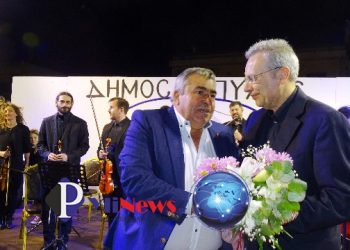 Η Συμφωνική Ορχήστρα στα εγκαίνια της Πλατείας Δημαρχείου στην Πύλη Τρικάλων