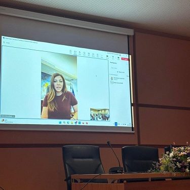 Κήρυξη των εργασιών από την Υπουργό Παιδείας, Θρησκευμάτων και Αθλητισμού κυρία Σοφία Ζαχαράκη του Study Abroad Program