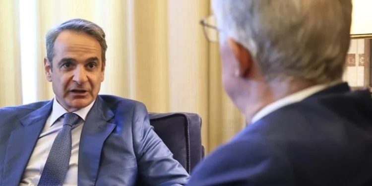 Συνάντηση Κ. Τασούλα με Κ. Μητσοτάκη