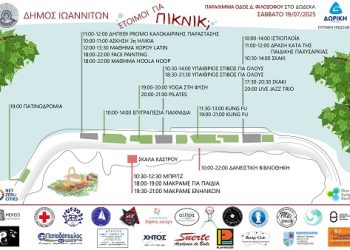 Όλα έτοιμα για το πικνίκ του Σαββάτου – Το πρόγραμμα των εκδηλώσεων