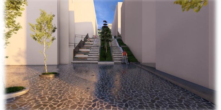 Εγκρίθηκε η μελέτη και οι όροι δημοπράτησης για την παρέμβαση στην πλατεία και τις σκάλες της Καλούτσιανης