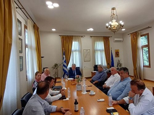 Ιωάννης Σάββας: Συνάντηση με τους Δημάρχους της Π.Ε. Ιωαννίνων