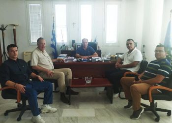 Επίσκεψη αντιπροσωπείας της Π.Ε.Δ. Ηπείρου στον Δήμο Ζηρού και παράδοση βοήθειας