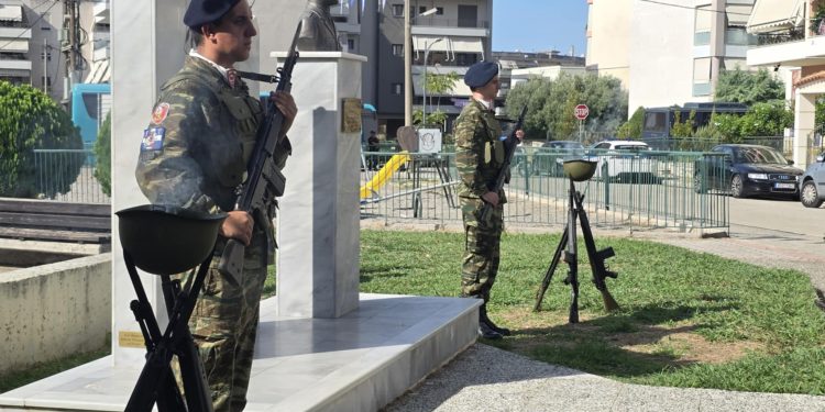 Τρισάγιο στη μνήμη του ήρωα, Σμηναγού, Αναστασίου Μπαλατσούκα από το Δήμο Αρταίων
