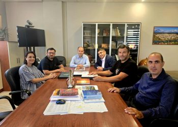 Επίσκεψη του νέου Διοικητή του Γενικού Νοσοκομείου Άρτας στο Δημαρχείο