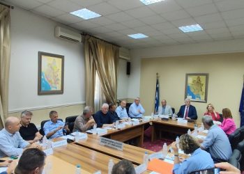 Σύσκεψη συνεργασίας για την κατάσταση της τάφρου Λαψίστας
