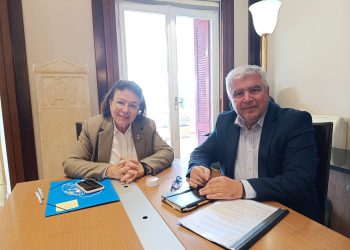 Ουσιαστική σε θετικό κλίμα η συνάντηση συνεργασίας του Δημάρχου Πρέβεζας Νίκου Γεωργάκου με την Υπουργό Πολιτισμού Λίνα Μενδώνη.