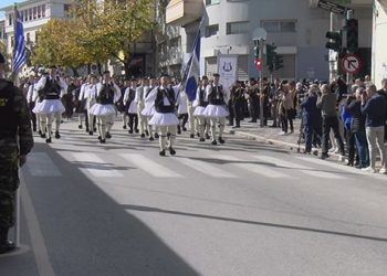 Ιωάννινα: Παρέλαση για την Επέτειο της 28ης Οκτωβρίου 1940 (βίντεο)