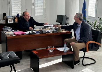 Συνάντηση του Χρ.Τσιρογιάννη με τον Δήμαρχο Ζηρού για τα αγροτικά ζητήματα.