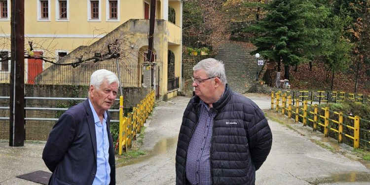 Πληγείσες περιοχές των Τζουμέρκων επισκέπτεται ο Περιφερειάρχης κ. Αλέξανδρος Καχριμάνης