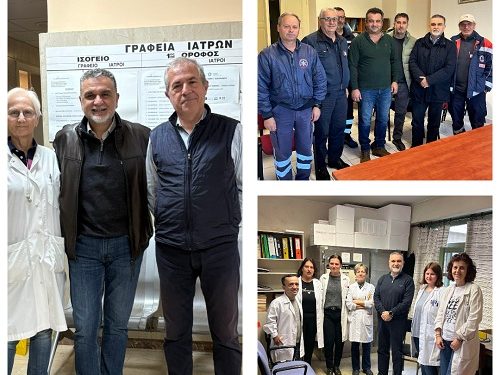 Επισκέψεις του Βουλευτή Ιωαννίνων και Υπευθύνου ΚΤΕ Υγείας του ΠΑΣΟΚ – ΚΙΝ.-ΑΛ. Ιωάννη Τσίμαρη σε δομές Υγείας της Ηπείρου