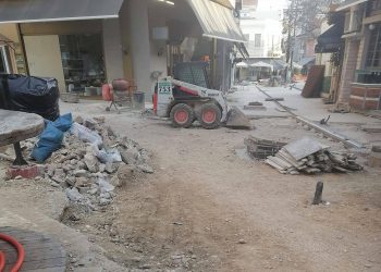 Προσωρινή μεταφορά κάδων λόγω εργασιών του έργου “Open Mall”