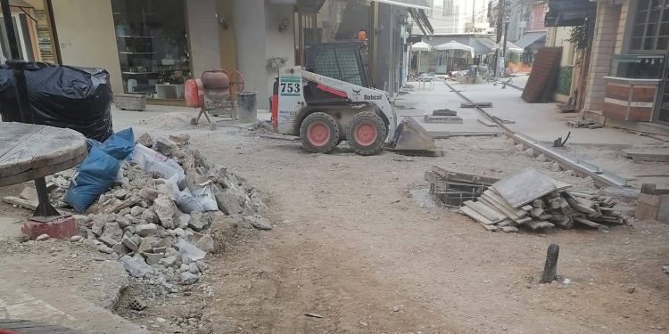 Προσωρινή μεταφορά κάδων λόγω εργασιών του έργου “Open Mall”