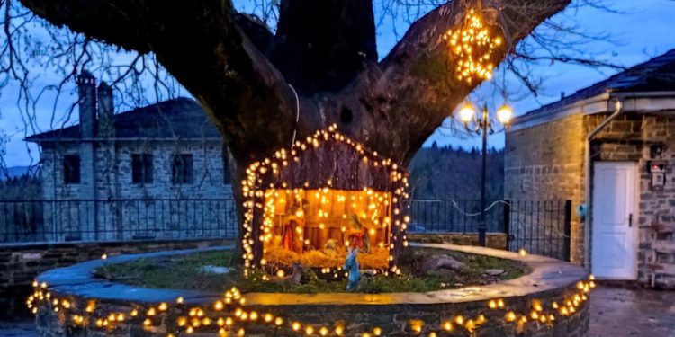 Ζαγόρι: Στην Ελάτη μύρισε Χριστούγεννα…