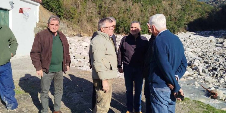 Αυτοψία στις πληγείσες περιοχές των Βορείων και Κεντρικών Τζουμέρκων