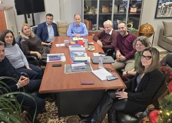 Συνάντηση εργασίας του Δημάρχου Αρταίων,Χριστόφορου Σιαφάκα με τον Πρόεδρο του Σωματείου «ΔΙΑΖΩΜΑ»,  Σταύρο Μπένο