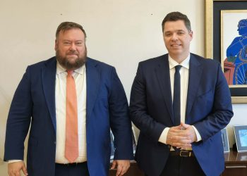 Συνάντηση συνεργασίας με τον Υφυπουργό παρά τω Πρωθυπουργώ κ. Θανάση Κοντογεώργη