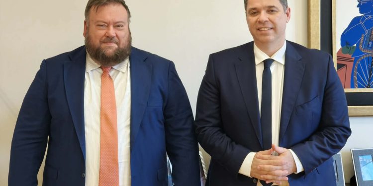 Συνάντηση συνεργασίας με τον Υφυπουργό παρά τω Πρωθυπουργώ κ. Θανάση Κοντογεώργη