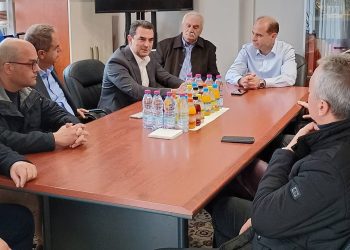 Επίσκεψη Κωνσταντίνου Σκρέκα στο Δημαρχείο Άρτας