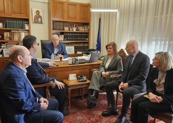 Συνεργασία Περιφερειάρχη Αλεξ, Καχριμάνη – Υφυπουργού παρά τω Πρωθυπουργώ Αθ, Κοντογεώργη  για υποδομές, ορεινές περιοχές κ.α.