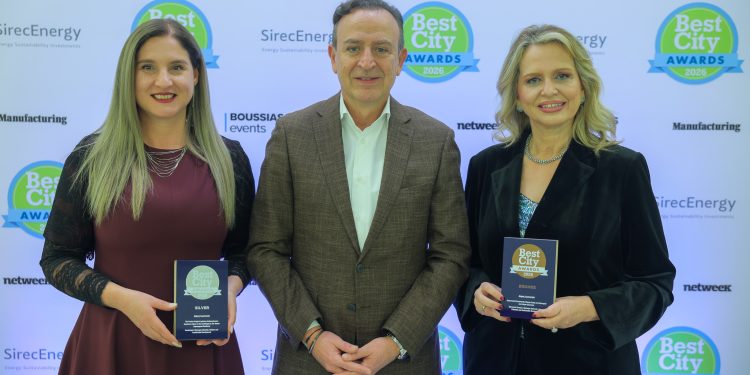 Διπλή βράβευση του Δήμου Ιωαννιτών στα Best City Awards 2026