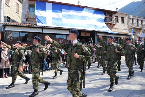 Με λαμπρότητα τιμήθηκαν στην Κόνιτσα η Εθνική Επέτειος της 25ης Μαρτίου 1821και ο Ευαγγελισμός της Θεοτόκου