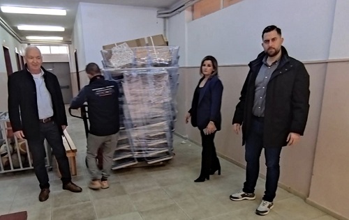 Παραλαβή νέου υλικοτεχνικού εξοπλισμού για σχολικές μονάδες του Δήμου Ζίτσας από την «Κτιριακές Υποδομές Α.Ε.»