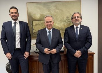 Συνάντηση Προέδρου με αναπληρωτή Υπουργό Οικονομικών Ν.Παπαθανάση