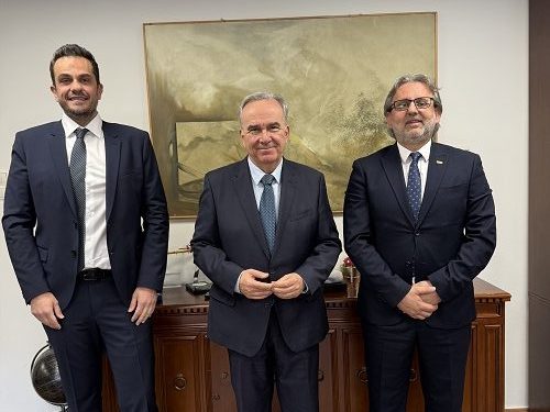 Συνάντηση Προέδρου  Επιμελητηρίου Ιωαννίνων με αναπληρωτή Υπουργό Οικονομικών Ν.Παπαθανάση