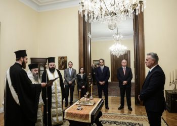 Ορκομωσία Νέου Υφυπουργο΄ύ της Κυβέρνησης