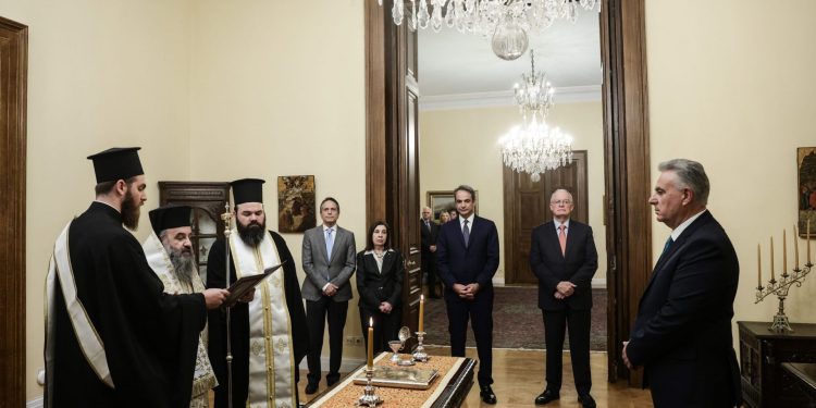 Ορκομωσία Νέου Υφυπουργο΄ύ της Κυβέρνησης