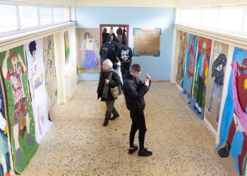 Μαθητές και καλλιτέχνες σε μια κοινή δημιουργική εμπειρία