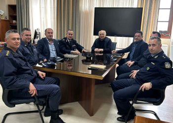 Συνάντηση για θέματα  αστυνομικού ενδιαφέροντος