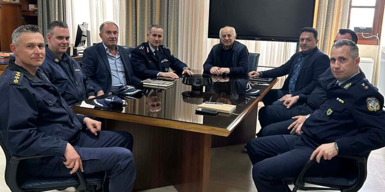 Συνάντηση για θέματα  αστυνομικού ενδιαφέροντος