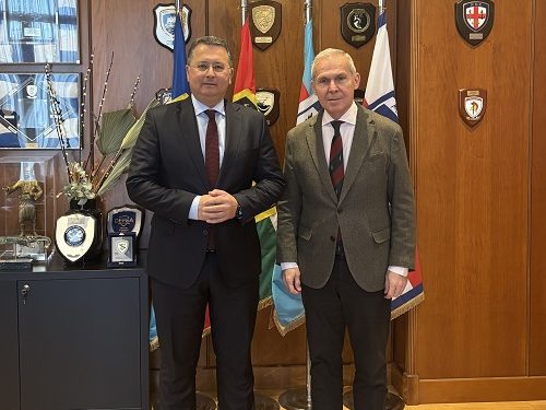 Συνάντηση εργασίας του Γιώργου Στύλιου με τον Υφυπουργό Εθνικής Άμυνας, Θανάση Δαβάκη