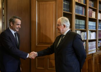 Συνάντηση Κ. Μητσοτάκη με τον Πρόεδρο της Δημακρατίας Κ. Τασούλα